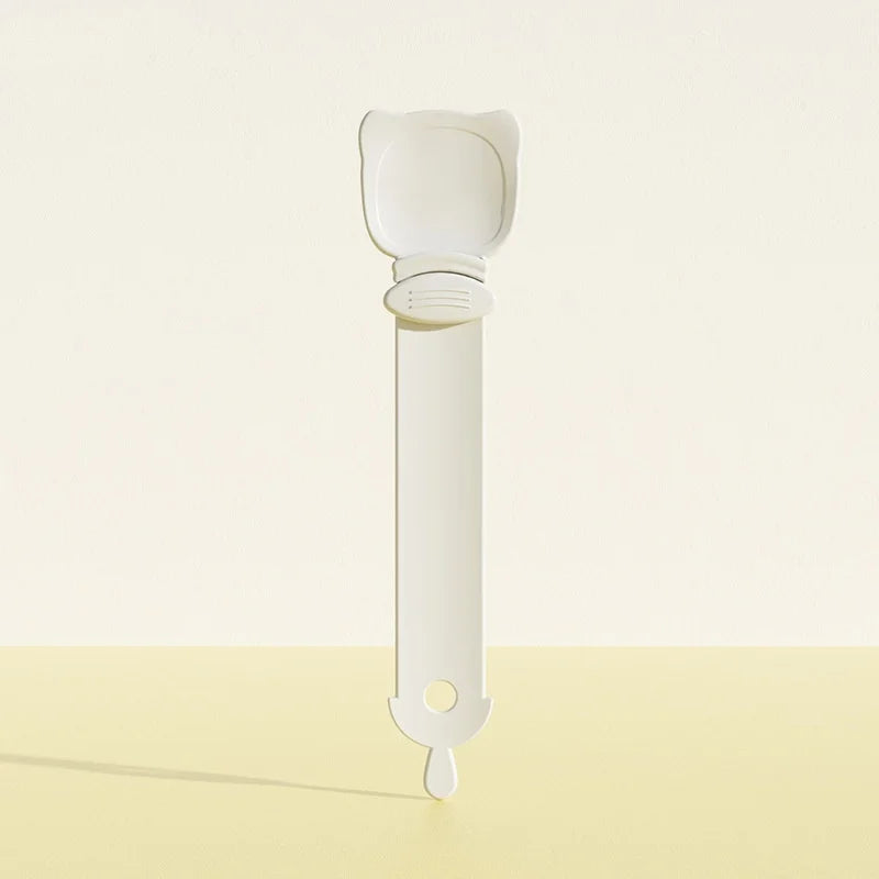 New Cat Treat Squeeze Spoon - Mess-Free Pet Feeding Tool for Cats, Snack Scoop, and Essential Pet Supplies