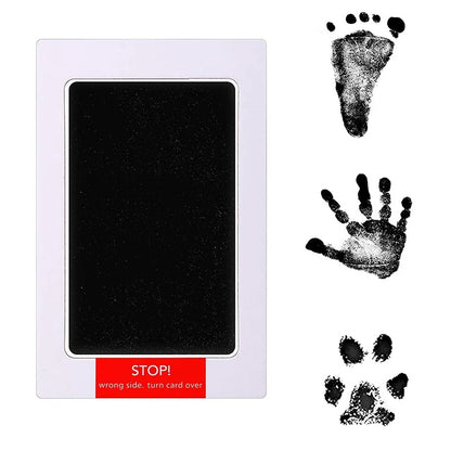 Cat Dog Paw Print Ink Kit Pad Baby Footprints Newborn Shower Handprint Easy Diy Clean Touch Inkless Safe Non-toxic Pet Souvenir