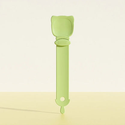 New Cat Treat Squeeze Spoon - Mess-Free Pet Feeding Tool for Cats, Snack Scoop, and Essential Pet Supplies