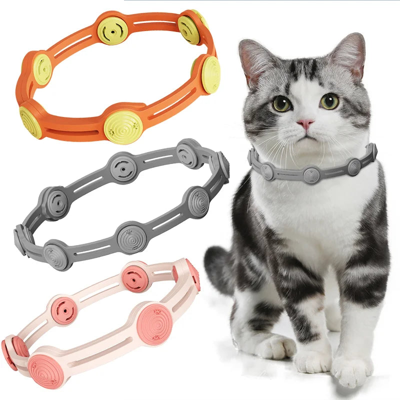 Deworming Pets Collar Efficient and Safe Pest Control Pet Health and Human Health Adjustable Collar Plant Essential Oils