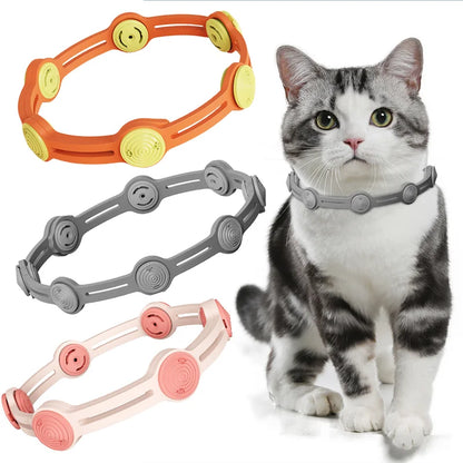 Deworming Pets Collar Efficient and Safe Pest Control Pet Health and Human Health Adjustable Collar Plant Essential Oils