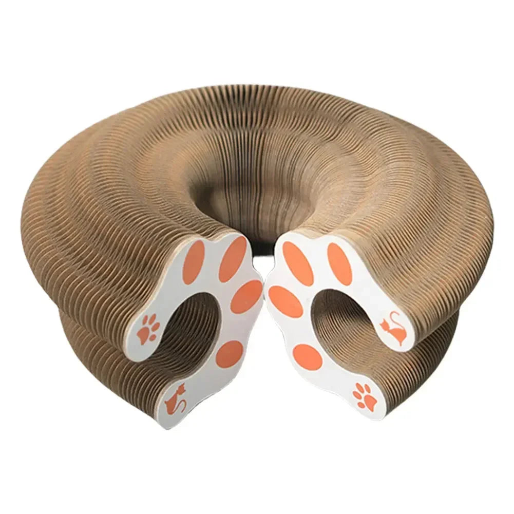 Interactive Cat Scratching Board with Magic Organ Design - Durable Claw Grinding Toy for Playful Felines, Essential Pet Supply