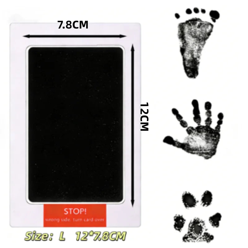 Cat Dog Paw Print Ink Kit Pad Baby Footprints Newborn Shower Handprint Easy Diy Clean Touch Inkless Safe Non-toxic Pet Souvenir