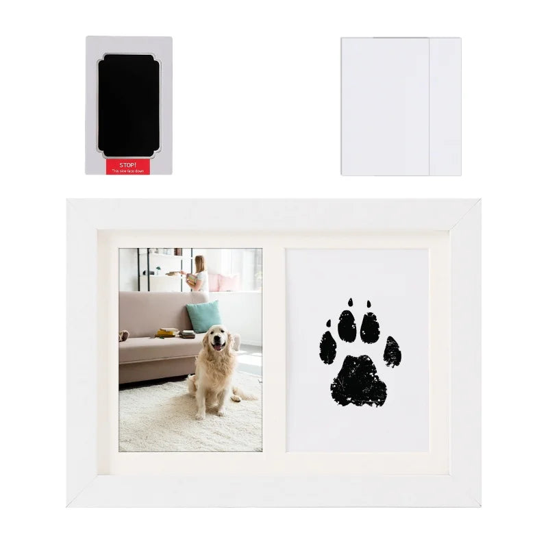 Cat Dog Paw Print Ink Kit Pad Baby Footprints Newborn Shower Handprint Easy Diy Clean Touch Inkless Safe Non-toxic Pet Souvenir