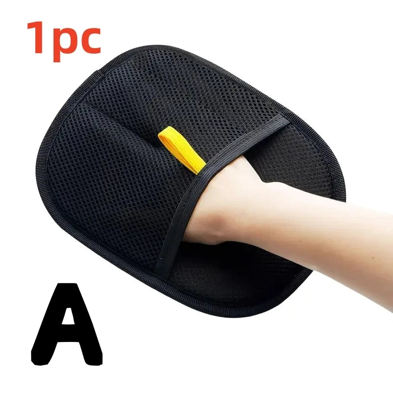 Pet Static Hair Removal Gloves Effective for Removing Fur and Dander, Ideal for Cats and Dogs, Pet Grooming Essentials