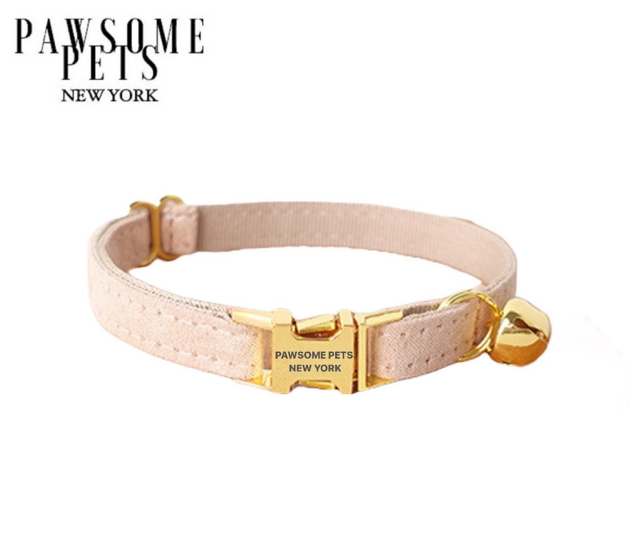 SMALL SIZE DOG & CAT COLLAR - PINKY WHITE-0