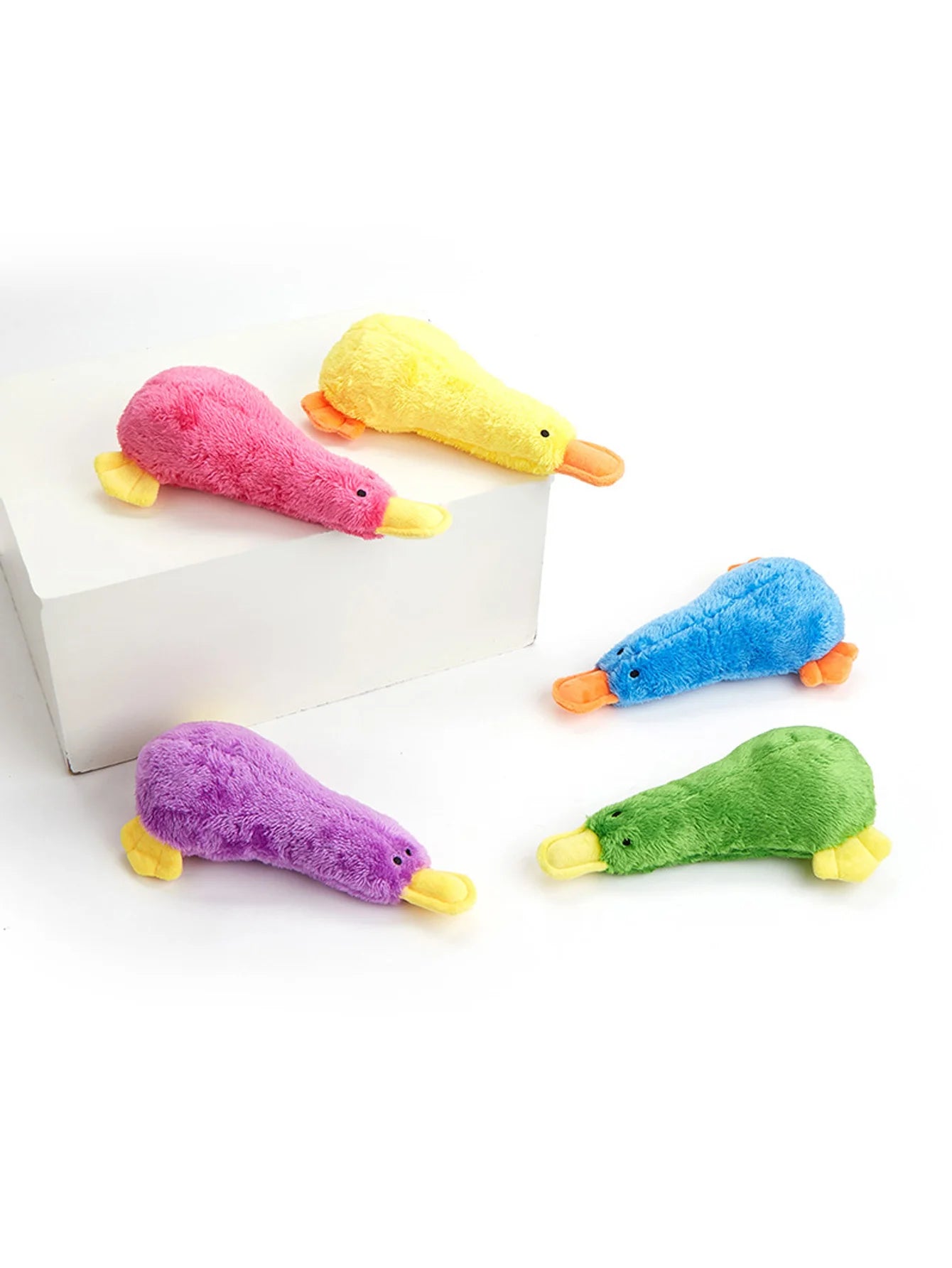 【 Hot selling recommendation 】 Simulated duck voice toy, pet bite resistant grinding toy, cat dog interactive puzzle toy, safety