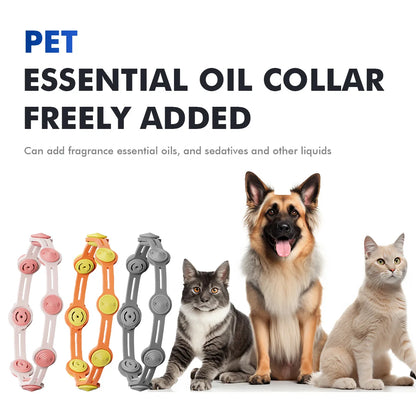 Deworming Pets Collar Efficient and Safe Pest Control Pet Health and Human Health Adjustable Collar Plant Essential Oils
