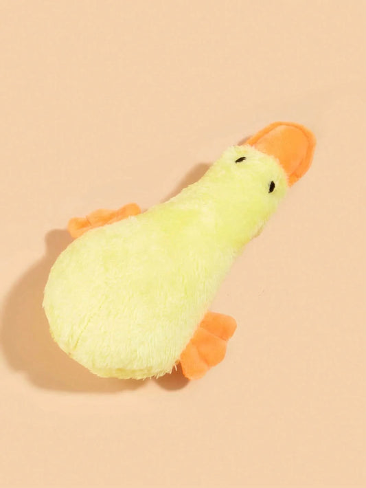 【 Hot selling recommendation 】 Simulated duck voice toy, pet bite resistant grinding toy, cat dog interactive puzzle toy, safety