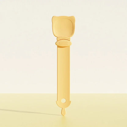 New Cat Treat Squeeze Spoon - Mess-Free Pet Feeding Tool for Cats, Snack Scoop, and Essential Pet Supplies