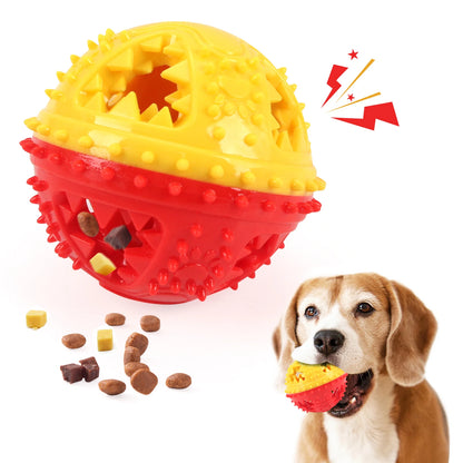 1PC Interactive Dog Chew Toy Molar Ball Pet Teething Suction Cup Rope Puzzle Dispensing Chewers Fun Doggy Playtime Essential