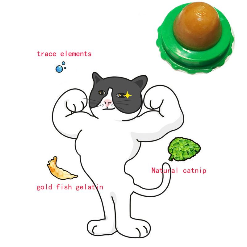 Catnip Energy Ball Lick Toy-2