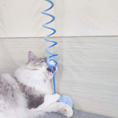 Interactive Rabbit Hair Ball Cat Toy-3