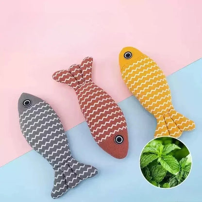 Hot Selling Cat Toy Catnip Simulation Fish Pet Toys To Relieve Boredom and Prevent Biting and Grinding Teeth Cat Toy Pet Supplie