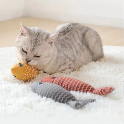 Hot Selling Cat Toy Catnip Simulation Fish Pet Toys To Relieve Boredom and Prevent Biting and Grinding Teeth Cat Toy Pet Supplie