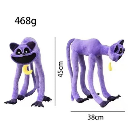 Hot Selling Smiling Animal Anime Plush Toy Horror Doll Soft Model Toy Horror Smiling Cat Cartoon Festival Plush Gift Decoration