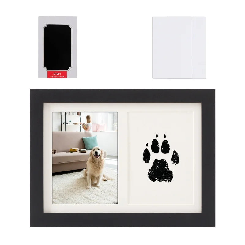 Cat Dog Paw Print Ink Kit Pad Baby Footprints Newborn Shower Handprint Easy Diy Clean Touch Inkless Safe Non-toxic Pet Souvenir