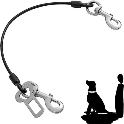 1Pcs Chew-Proof Dog Car Harness Durable,Comfy & Secure Seat Belt for Small/Medium Dogs A Pet Travel Essential Leash