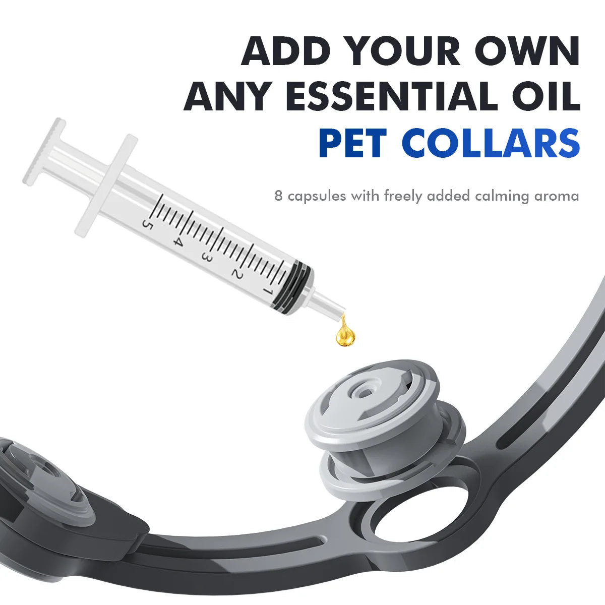Deworming Pets Collar Efficient and Safe Pest Control Pet Health and Human Health Adjustable Collar Plant Essential Oils
